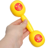 Погремушка &laquo;Перкуссия&raquo;, шейкер, цвет желтый/красный, Крошка Я