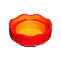 Стакан для рисования Faber-Castell CLIC&GO складной, резиновый, розовый, 350 мл