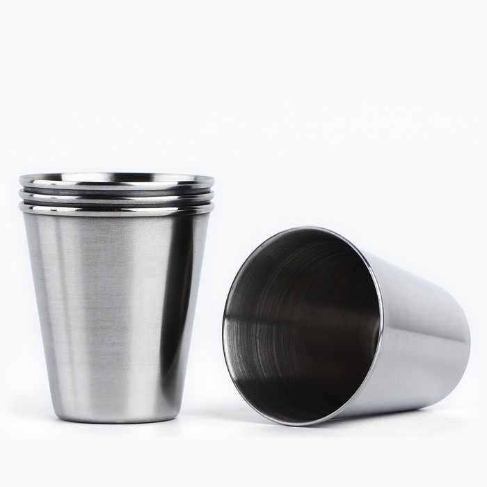 Стопки, набор в чехле &laquo;Крепкий градус&raquo;, 4 шт х 70 мл