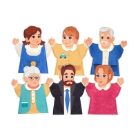 Игра-конструктор &laquo;Семья&raquo;, 6 деталей