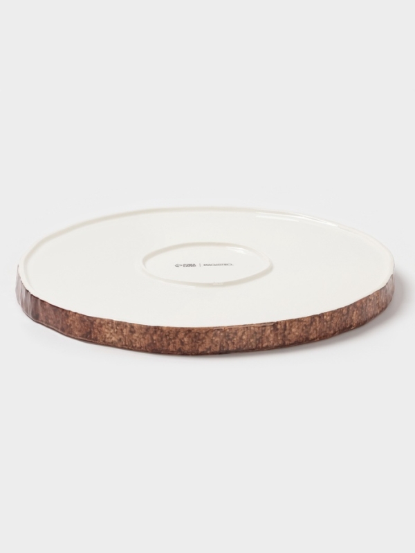 Тарелка плоская Magistro "Wood" 25см 25,3х1,8 см