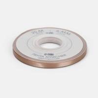 Лента атласная двухсторонняя №812 6мм*25&plusmn;1м телесный TR