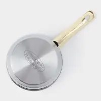 Ковш 1,8 л с/кр "ЭЛИС ГОЛД" ф16х10,5 см, клеп.ручки