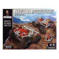 Конструктор металлический &laquo;Транспорт&raquo;, 6 вариантов сборки, 288 деталей