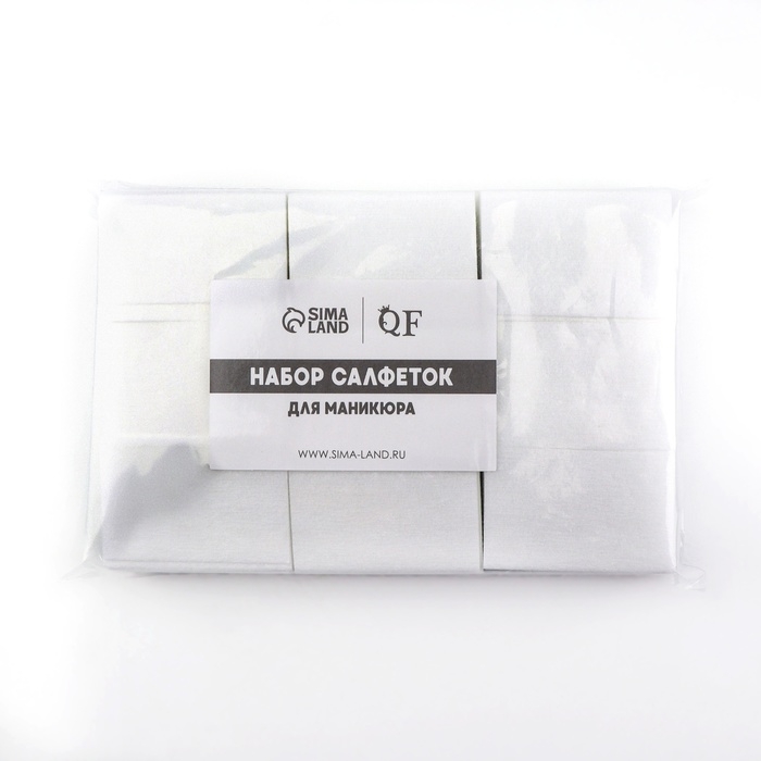 Салфетки для маникюра, безворсовые, жёсткие, 560 шт, 6 &times; 4 см