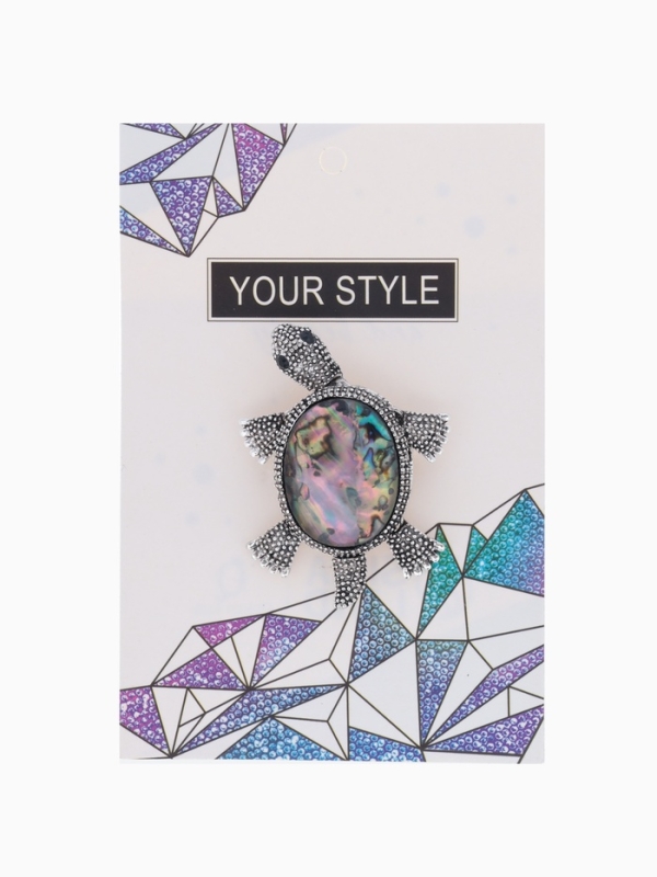 Брошь &laquo;Галиотис&raquo; черепашка