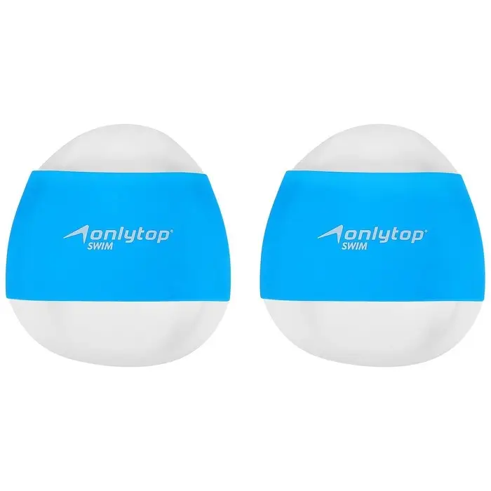 Лопатка для плавания ONLYTOP, р. L/XL, цвет синий