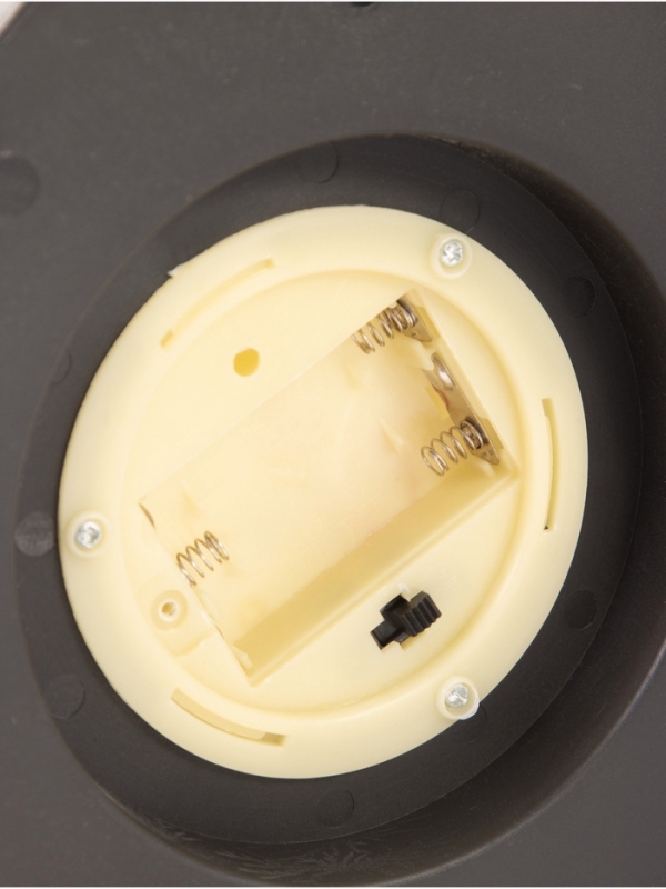 Светодиодная свеча в подсвечнике RISALUX &laquo;Восточные свечи&raquo;, LED-ночник, 1.5 Вт, 3&times;ААА, 15.5&times;15.5&times;34 см