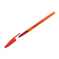 Ручка шариковая ErichKrause Slender Stick Orange, Super Glide, 0.7 мм, красная