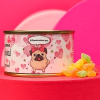 Монпансье &laquo;Детка. 8 марта&raquo;, карамель леденцовая в консервной банке, 140 г