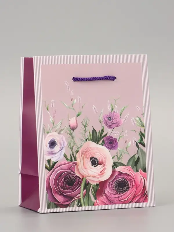 Пакет подарочный ламинированный &laquo;Мгновение&raquo; 11.5&times;14.5&times;6.5 см