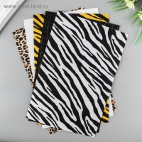 Фетр "BLITZ" 1 мм, мягкий 20х30 см &plusmn; 2 см (набор 5 шт) ассорти FCR10 №1