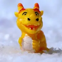 Миниатюра кукольная &laquo;Дракон&raquo;, набор 2 шт., размер 1 шт. &mdash; 2,8 &times; 3,2 см