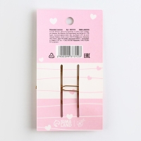 Заколка для волос &laquo;Cute cat&raquo;, 6 х 2 см