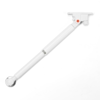 Газлифт 120N CAPPIO, доводчик, бесшумное открывание/закрывание, белый, дополнительная защита, 2 шт.