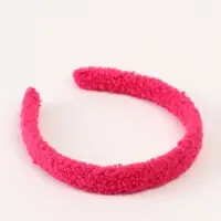Ободок для волос плюшевый, цвет розовый, Винкс