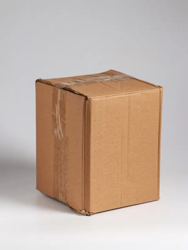 Ваза настольная керамика "Беажио" классик, 17,5х14 см, бежево-коричневый