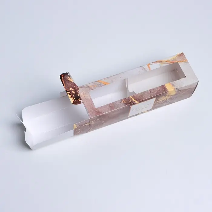 Коробка для макарун, кондитерская упаковка &laquo;Present&raquo;, 18 х 5.5 х 5.5 см