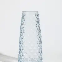 Ваза стекло настольная "Иви" 21,5х9,5х6,5 см, прозрачный