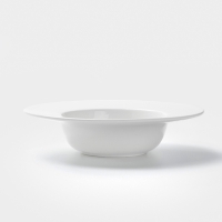 Тарелка для пасты Hanna Kn&ouml;vell, d=26.5 см, фарфор, белая