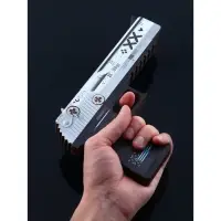 Набор сувенирное оружие &laquo;Геометрия&raquo;, автомат, пистолет, нож охотничий, 3 шт