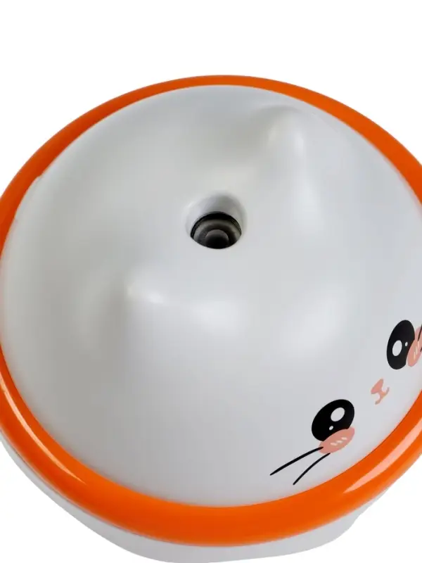 Увлажнитель HM-16 "Котенок", ультразвуковой, 0.21 л, подсветка, USB ( в комп-те)