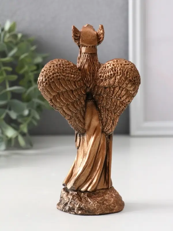 Фигура Бог сканди &laquo;Валькирия&raquo;, 14&times;7.5&times;6 см, бронза