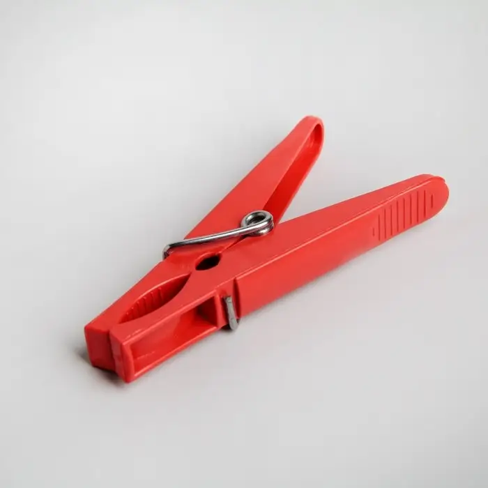 Прищепки бельевые &laquo;Пингвин&raquo;, 8 см, 24 шт, цвет МИКС