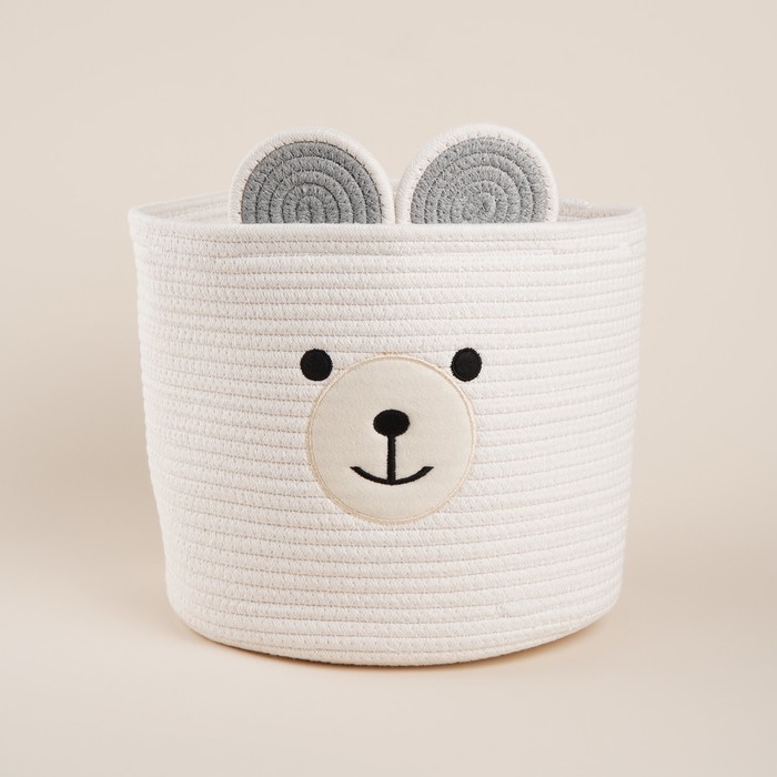 Корзина для хранения плетёная ручной работы SL Home, 29&times;29&times;26 см