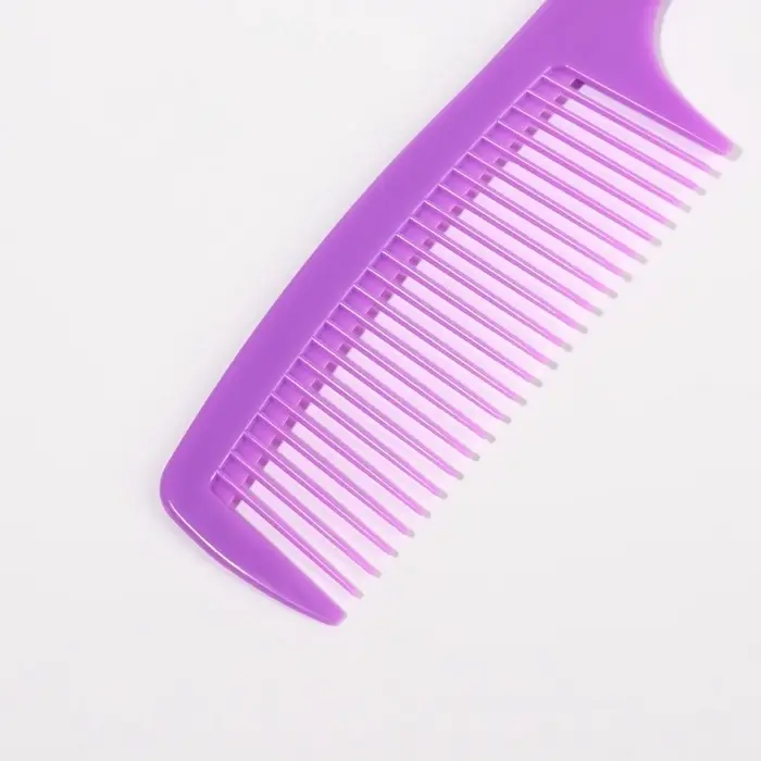 Расчёска, 21&times;4.5 (&plusmn;1) см, фасовка 25 шт., МИКС