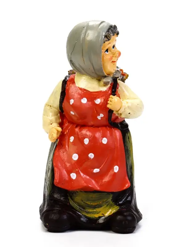 Садовая фигура 20 х 10 х 10 см "Бабушка с гусём"