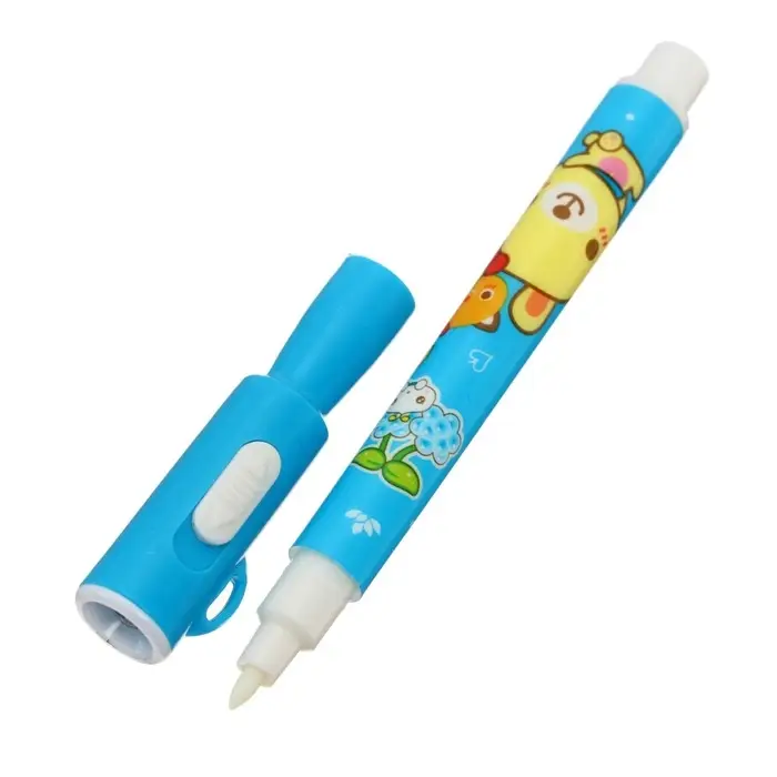 Маркер Шпион с невидимыми чернилами (надпись видно при подсвечивании фонариком) МИКС