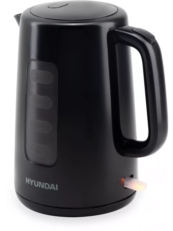 Чайник HYK-P2501 2,5л 2200Вт черный (пластик)