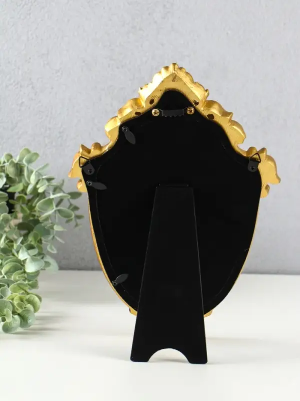 Фоторамка полистоун 15х20 см "Герб" бронза 30х20,5х2,5 см