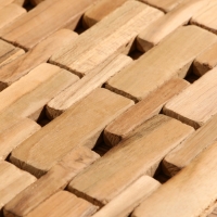 Коврик из тикового дерева, 30х20х0,7 см