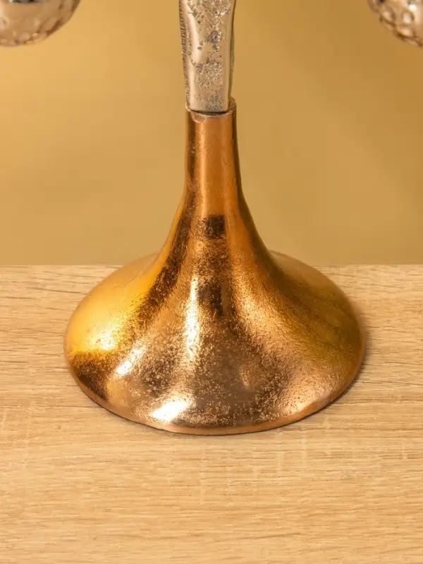 Подсвечник &laquo;Морская звезда&raquo;, 20.5&times;20.5&times;26 см, алюминий