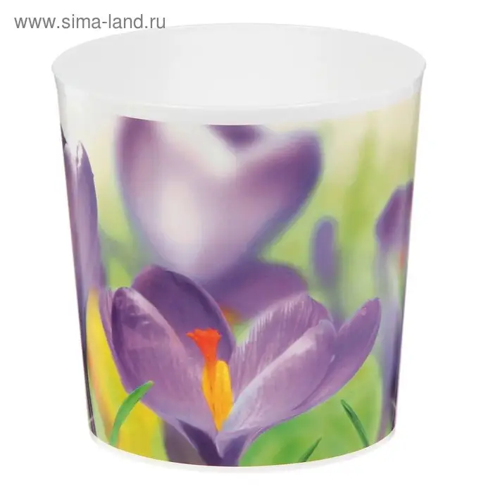 Кашпо &laquo;Крокусы&raquo;, 1.6 л
