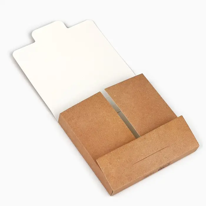 Коробка для шоколада квадратная &laquo;Крафт&raquo;, 10.2 х 10.2 х 1.4 см