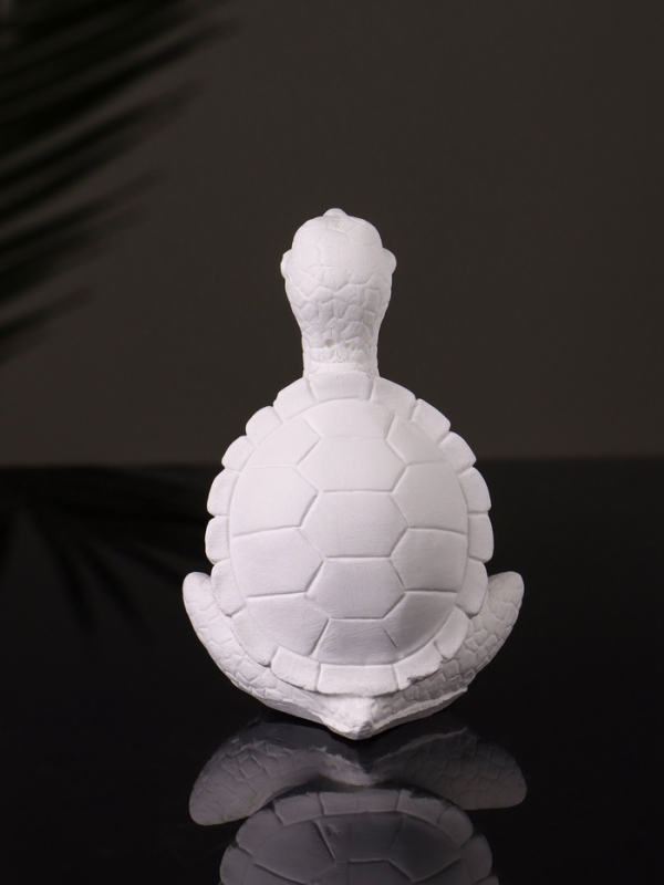 Фигура "Черепаха в  позе лотоса" 8х6 см, натуральный