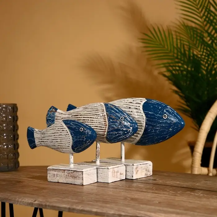 Сувенир "Рыбки" албезия (набор 3 шт)