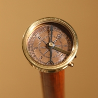 Трость 90 см. манговое дерево, латунь