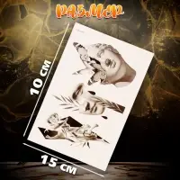 Переводные татуировки &laquo;Скульптура&raquo;, временные, 2 листа, тату &mdash; 7 шт.