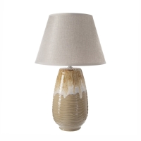 Настольная лампа с абажуром RISALUX &laquo;Кейт&raquo;, Е27, 40 Вт, 30&times;30&times;48 см