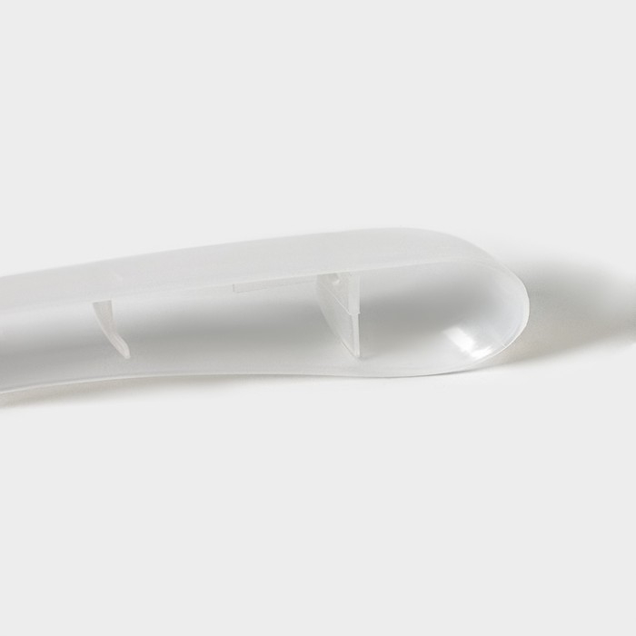 Плечики - вешалка для одежды, 38&times;23 см, цвет прозрачный