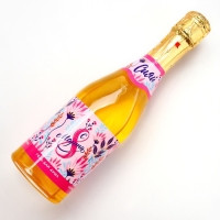 Гель для душа во флаконе шампанское &laquo;С 8 Марта!&raquo;, 500 мл, аромат лесных ягод, ЧИСТОЕ СЧАСТЬЕ