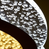 Светильник с ПДУ 660608N LED 160Вт 3 режима 3000-6000К диммер белый 50х50х7,5 см BayerLux