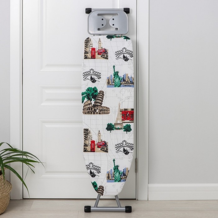 Доска гладильная Dogrular &laquo;Сити&raquo;, 110&times;33 см, регулируемая высота до 90 см