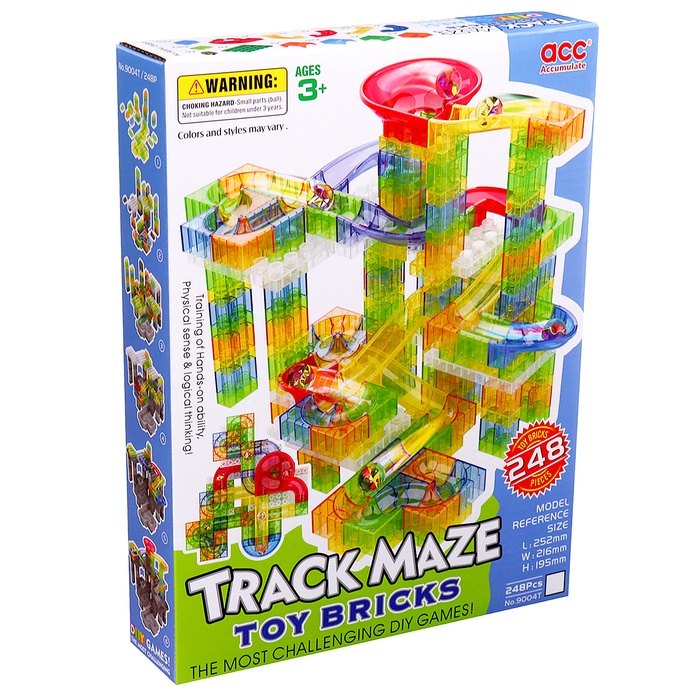 Конструктор блочный марблс &laquo;Турбошарики&raquo;, 248 деталей