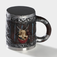 Кружка из нержавеющей стали &laquo;Пираты. Хэллоуин&raquo;, 400 мл