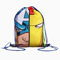 Набор детский &laquo;Мстители&raquo;, в комплекте шапка, очки для плавания, мешок